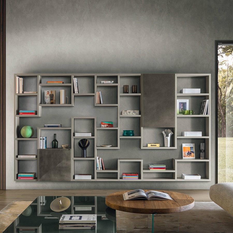 Модульный настенный стеллаж Lago 30mm | interior market