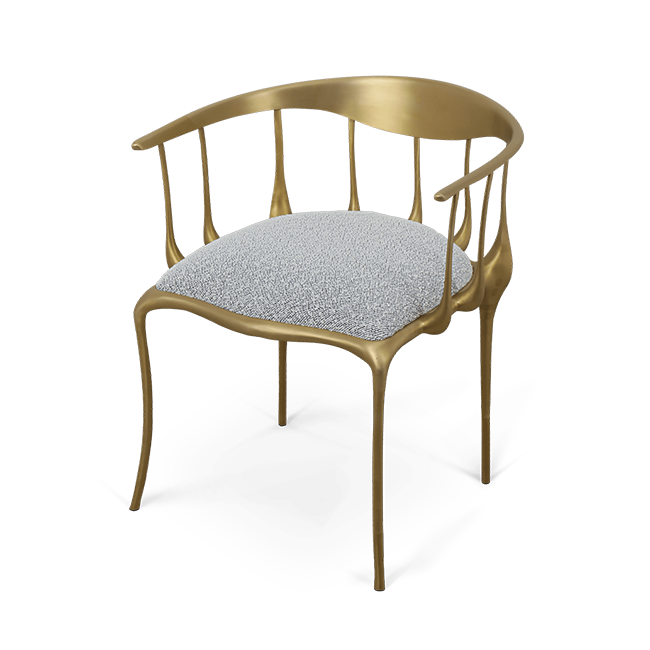 Обеденный стул Boca do Lobo Nº 11 Satin Chair | interior market