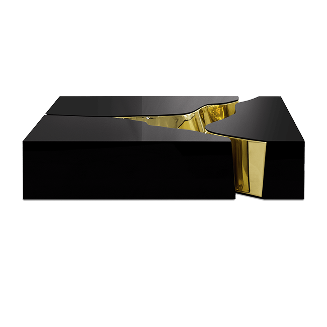 Журнальный столик Boca do Lobo Lapiaz Black And Gold Center Table | interior market Журнальный столик Boca do Lobo Lapiaz Black And Gold Center Table | interior market