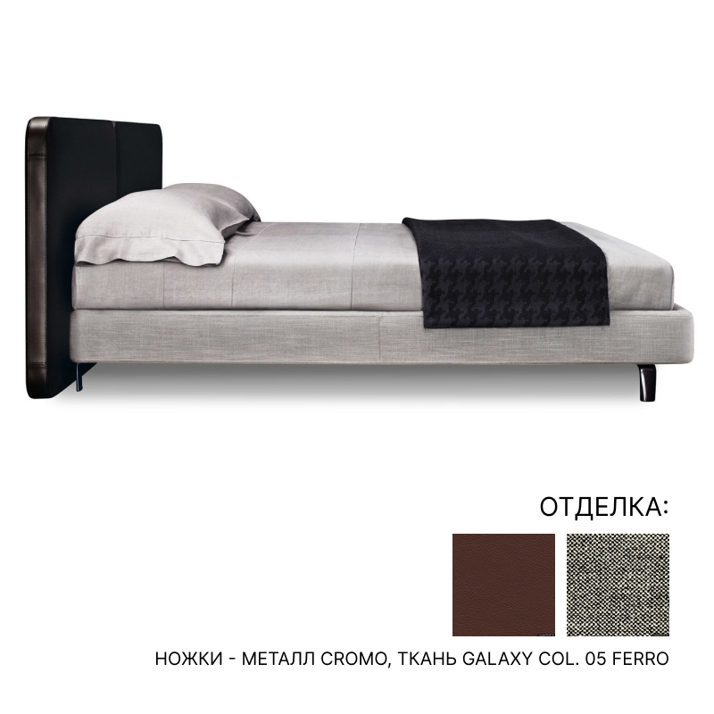 Кровать Minotti Tatlin | interior market