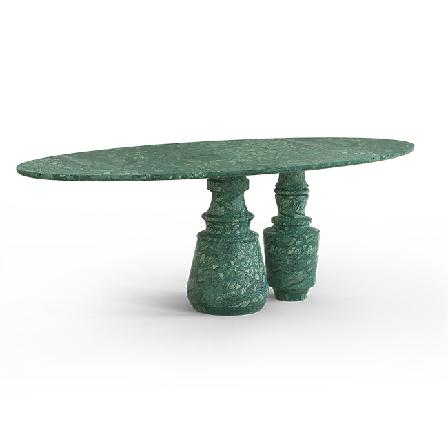 Обеденный стол Boca do Lobo Pietra Oval Guatemala Dining Table | interior market Обеденный стол Boca do Lobo Pietra Oval Guatemala Dining Table | interior market
