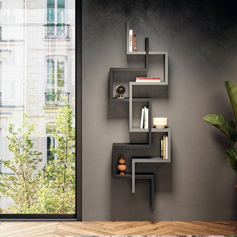 Модульный настенный стеллаж Lago LagoLinea | interior market