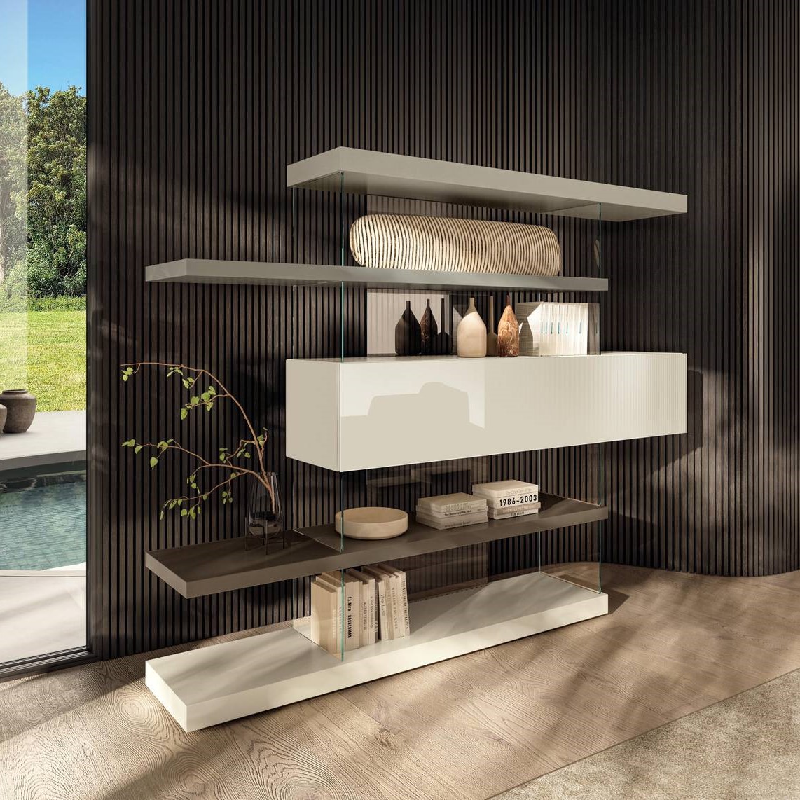 Модульный стеллаж Lago Air | interior market