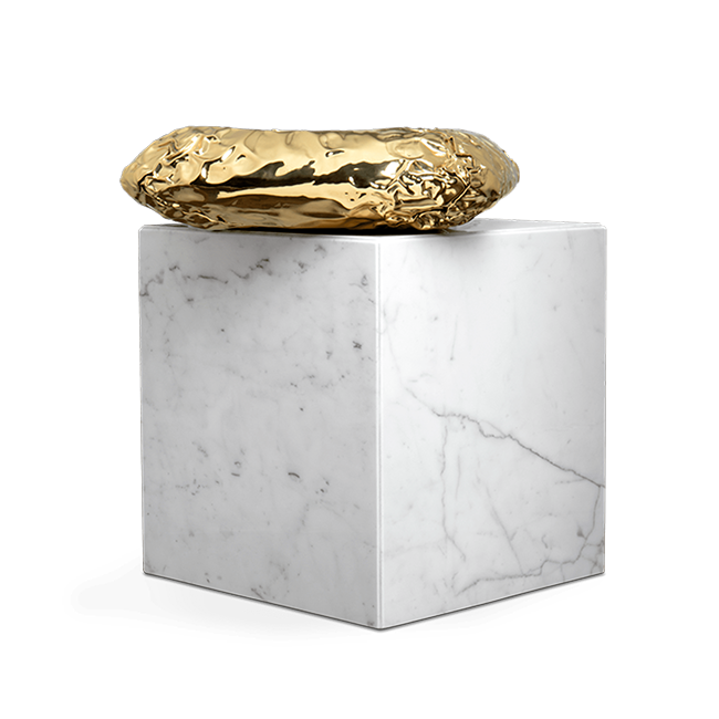 Журнальный столик Boca do Lobo Stonehenge Carrara Side Table | interior market Журнальный столик Boca do Lobo Stonehenge Carrara Side Table | interior market