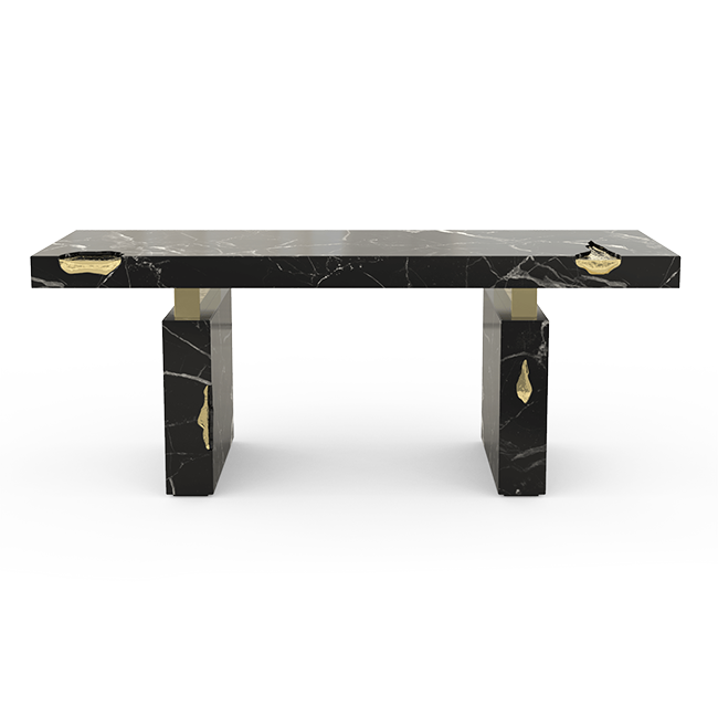 Стол Boca do Lobo Empire Nero Marquina Desk | interior market