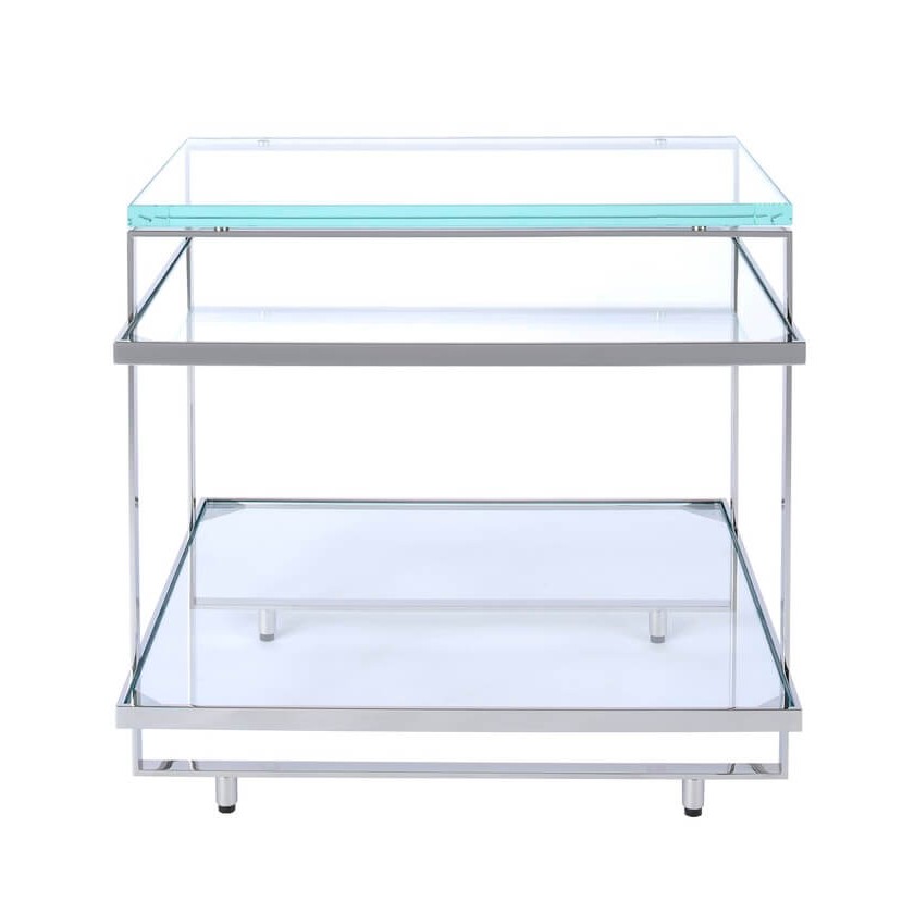Журнальный столик Bolier Frost 3 Tier End Table | interior market