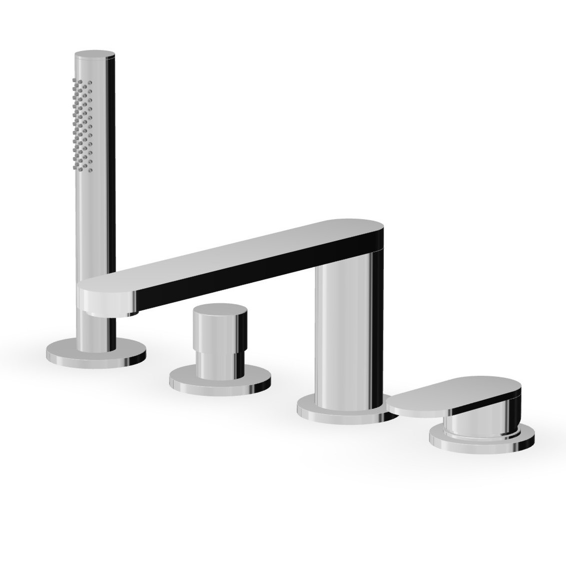 Смеситель для ванны Zucchetti  | interior market