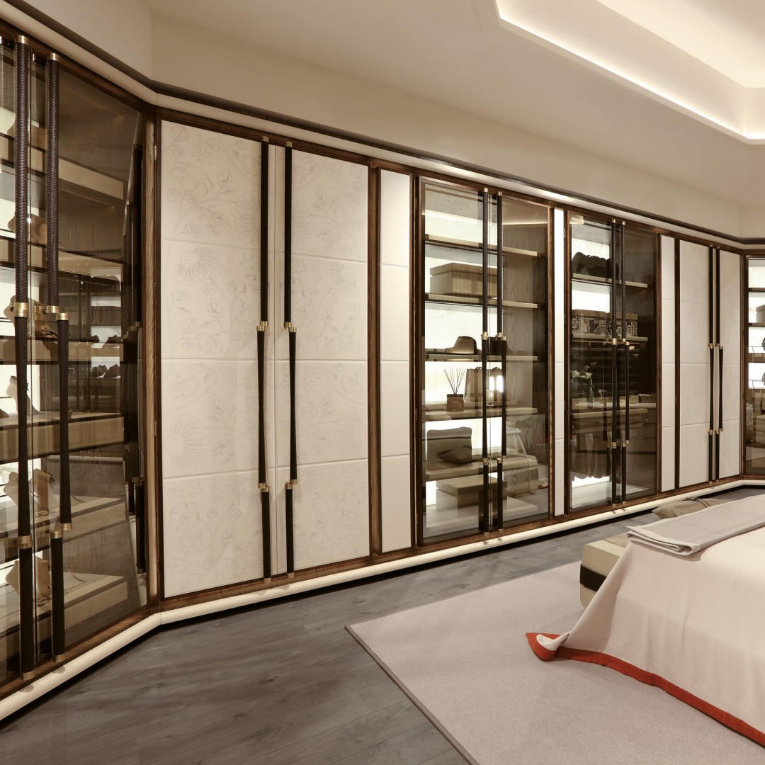 Гардеробная система Ludovica Mascheroni VIA MONTENAPOLEONE | interior market Гардеробная система Ludovica Mascheroni VIA MONTENAPOLEONE | interior market