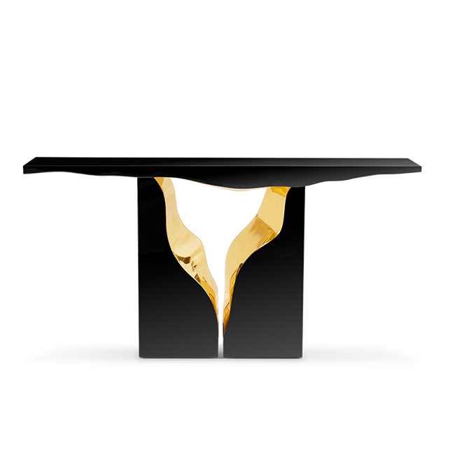Консоль  Boca do Lobo Lapiaz Black Console | interior market