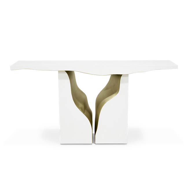 Консоль  Boca do Lobo Lapiaz White Console | interior market