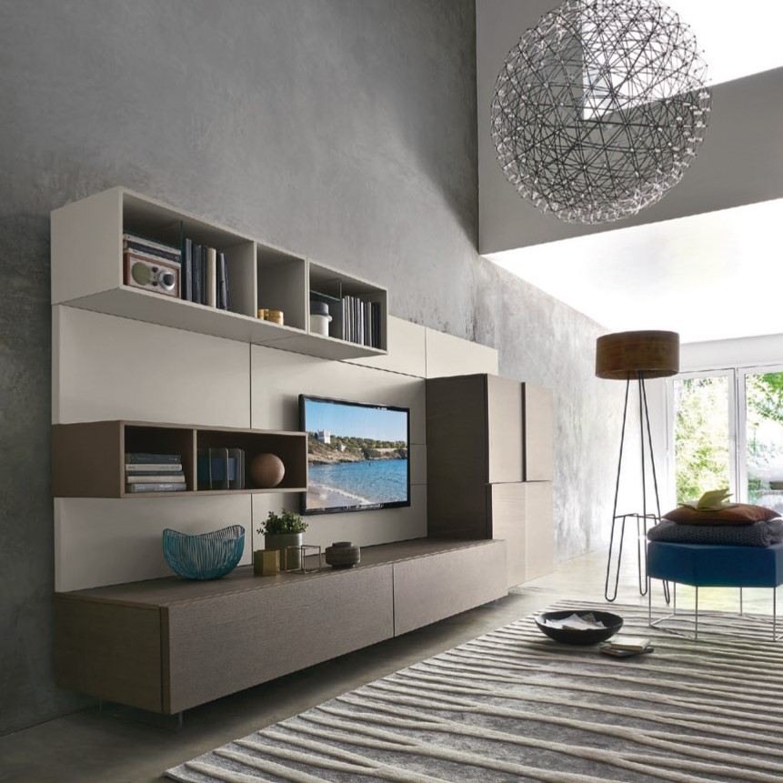 Стенка под ТВ Sangiacomo Lampo Boiserie | interior market