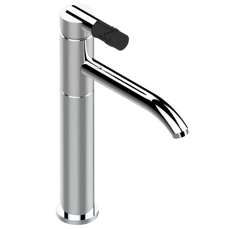 Смеситель для раковины THG Bambou Black Crystal | interior market