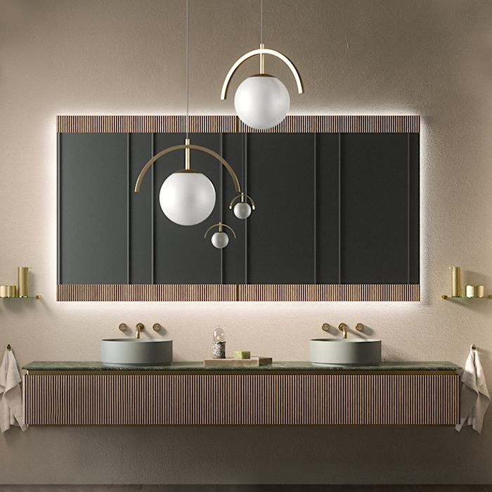 Комплект мебели для ванной Oasis Naos NA 013 | interior market