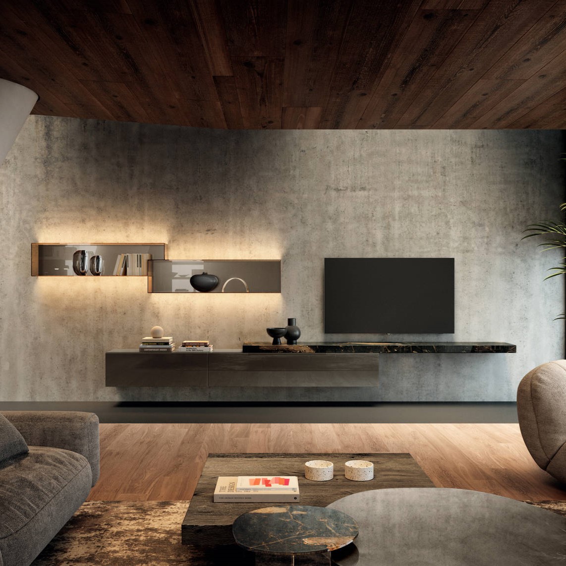 Стенка под ТВ Lago 36e8 | interior market