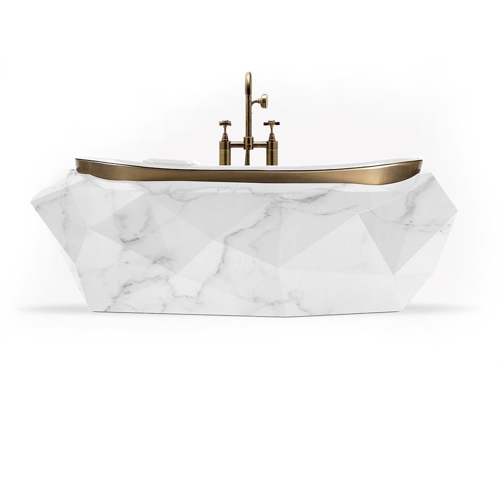 Ванна  Boca do Lobo Diamond Bathtub | interior market