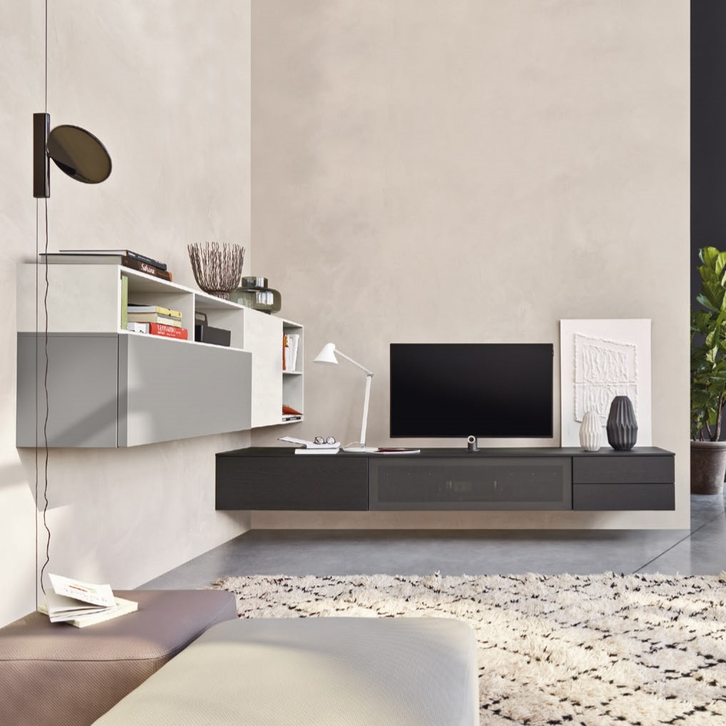 Стенка под ТВ Sangiacomo Lampo | interior market