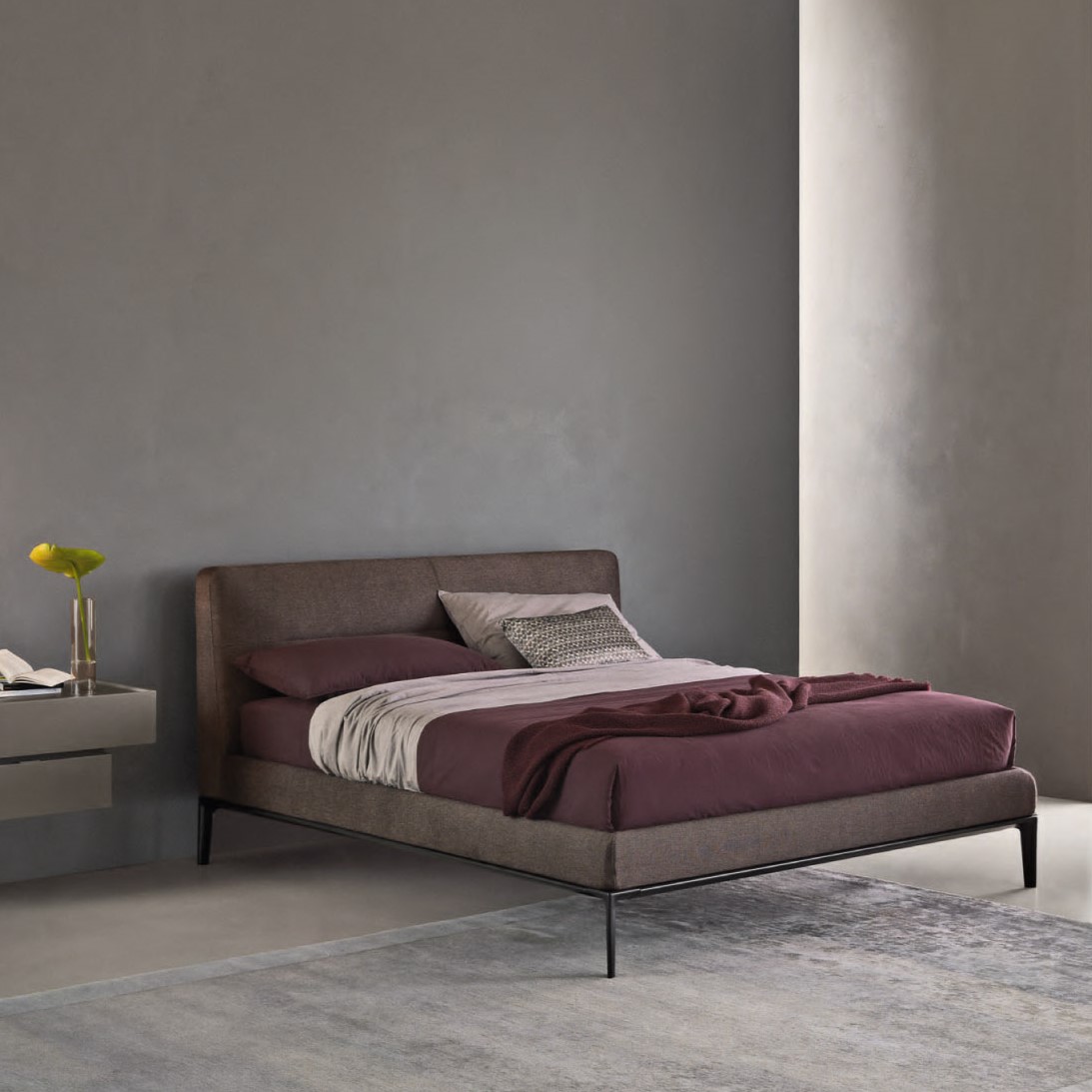 Кровать с изголовьем Sangiacomo DORIAN | interior market