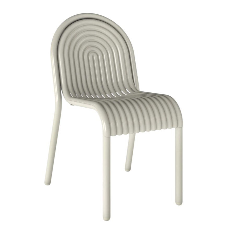 Стул для улицы Tom Dixon Groove Side Chair | interior market