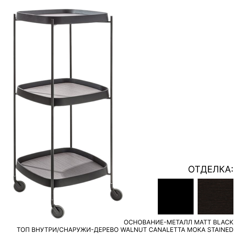 Сервировочный столик Porada JET 4 | interior market