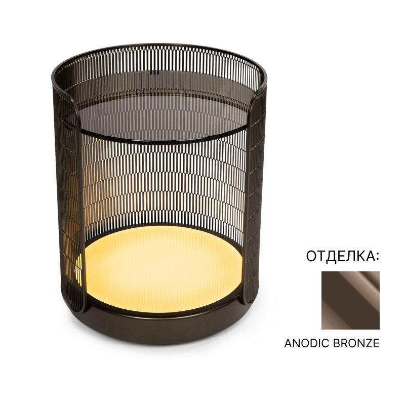 Столик прикроватный с подсветкой FLOU CHIARO DI LUNA | interior market