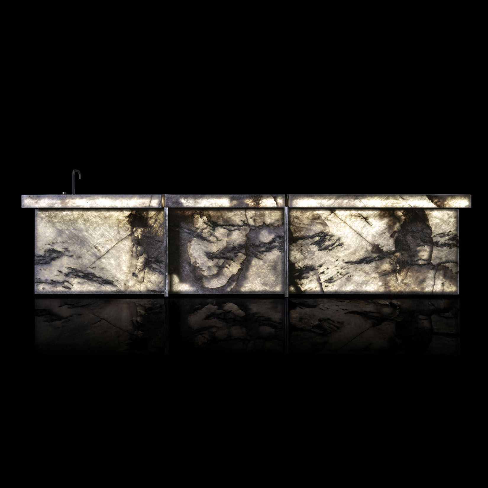 Кухня Henge Oneon Sospended | interior market