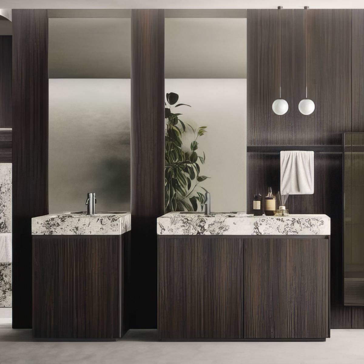 Комплект мебели для ванной Oasis Eden ED 001 | interior market