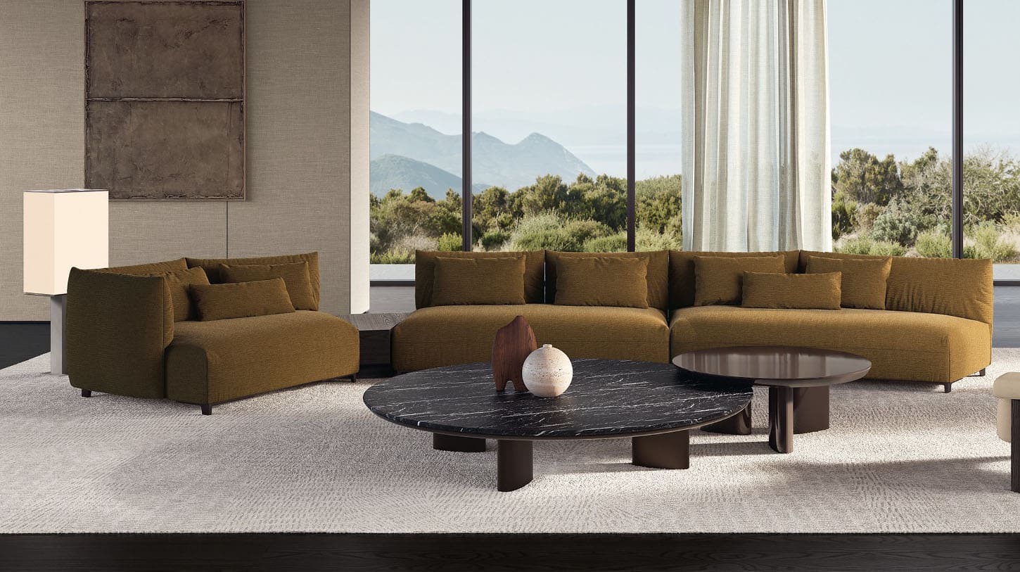 Угловой диван Poliform Joan | interior market