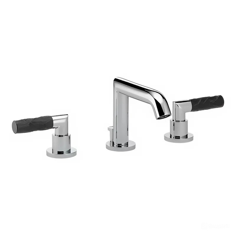 Смеситель для раковины THG Bambou Black Crystal | interior market