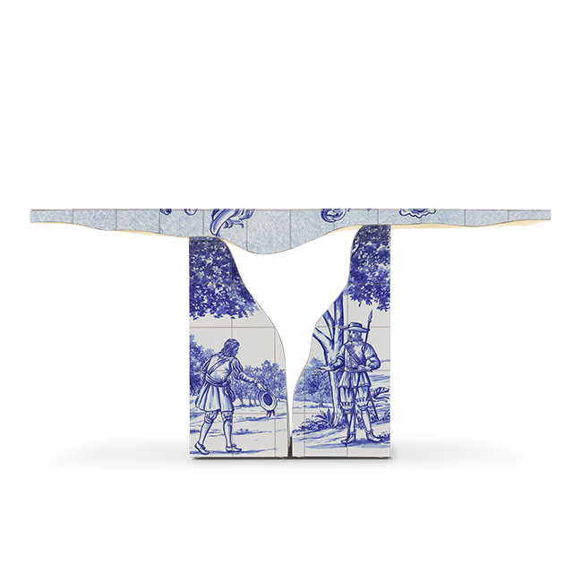 Консоль  Boca do Lobo Lapiaz Tiles Console | interior market