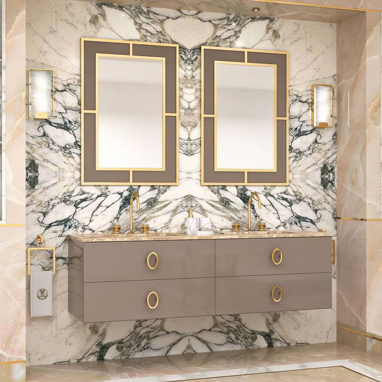 Комплект мебели для ванной Oasis DAPHNE D26 | interior market