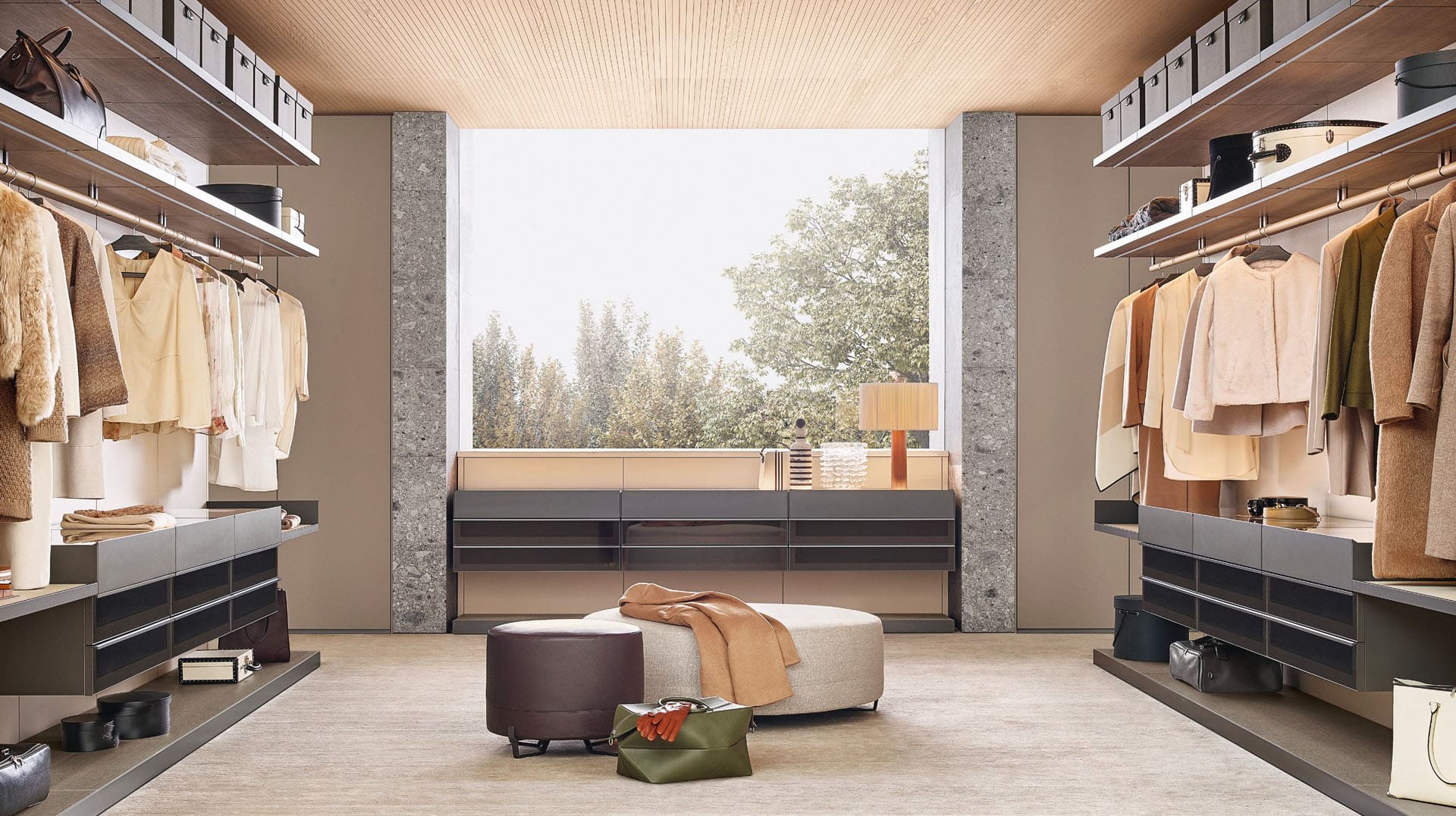 Гардеробная система Poliform Ubik | interior market