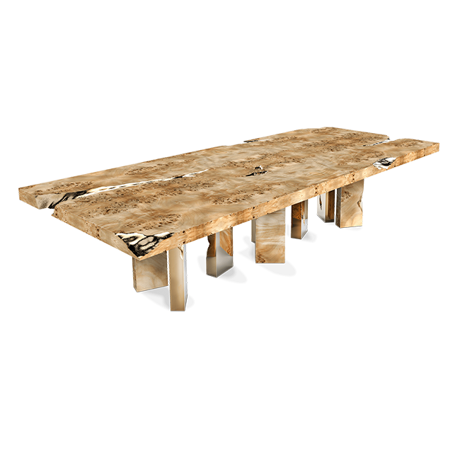 Обеденный стол Boca do Lobo Empire Poplar Dining Table | interior market Обеденный стол Boca do Lobo Empire Poplar Dining Table | interior market
