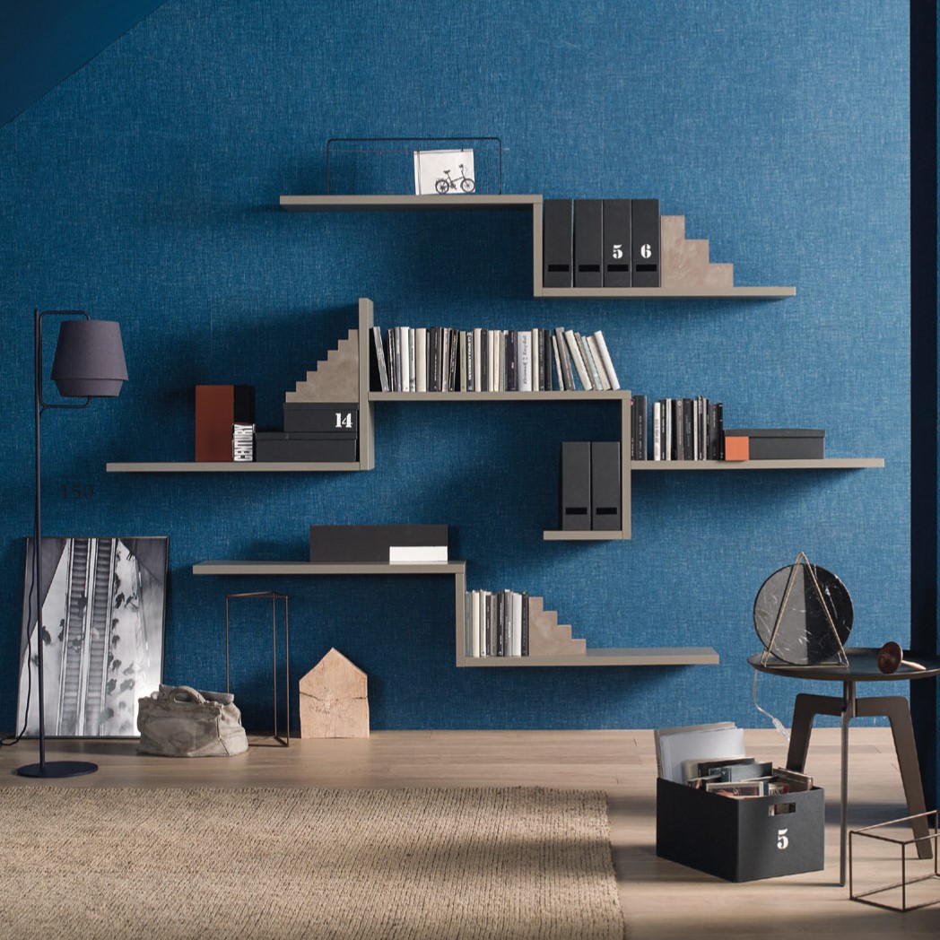 Настенный стеллаж Sangiacomo Lampo Mensole | interior market