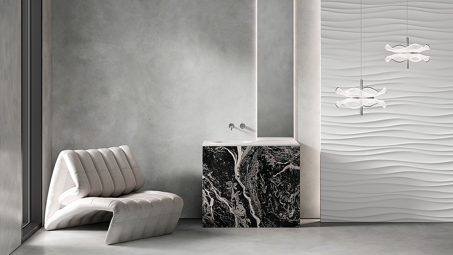 Раковина подвесная SALINI ONDA EDGE OVAL - фото-4 | interior market