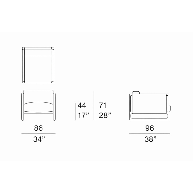 Кресло для улицы Paola lenti Portofino - фото-3 | interior market