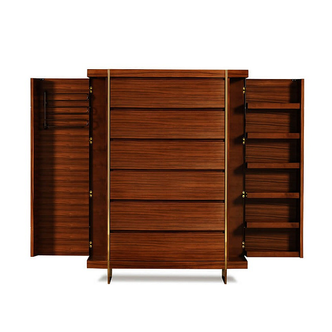 Комод Bolier Auden Tall Cabinet - фото-2 | interior market