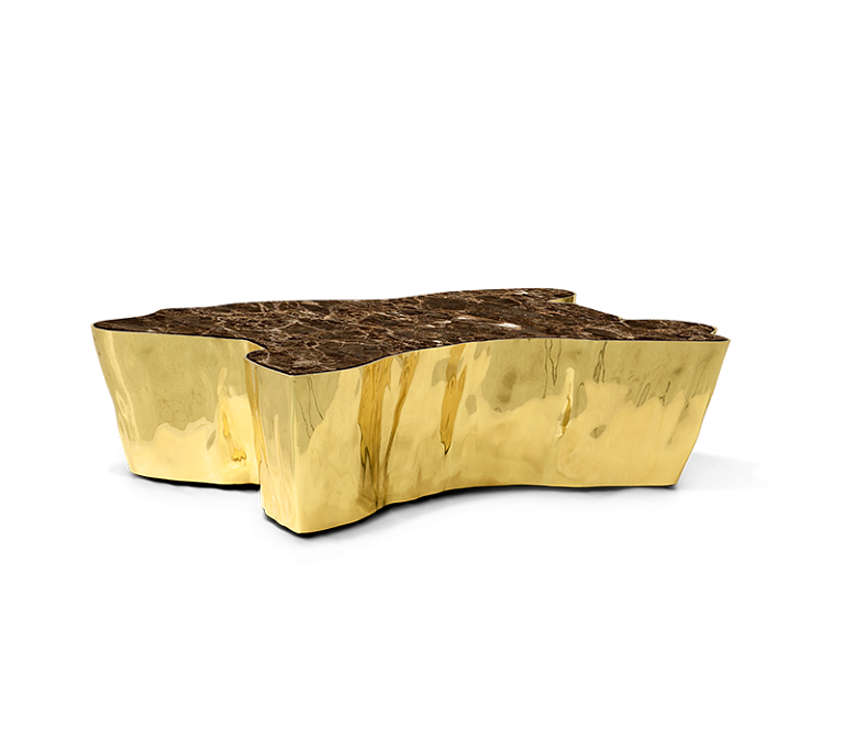 Журнальный столик Boca do Lobo Eden Brown Marble Center Table - фото-2 | interior market