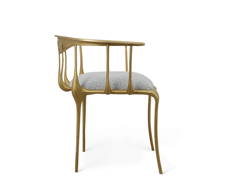 Обеденный стул Boca do Lobo Nº 11 Satin Chair - фото-2 | interior market