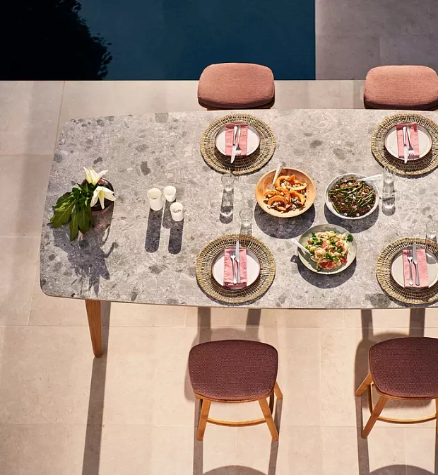 Обеденный стол для улицы Manutti Torsa - фото-3 | interior market