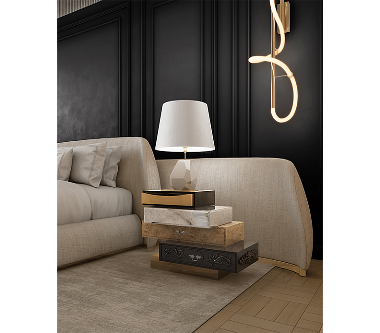 Прикроватная тумба Boca do Lobo Frank Nightstand - фото-7 | interior market