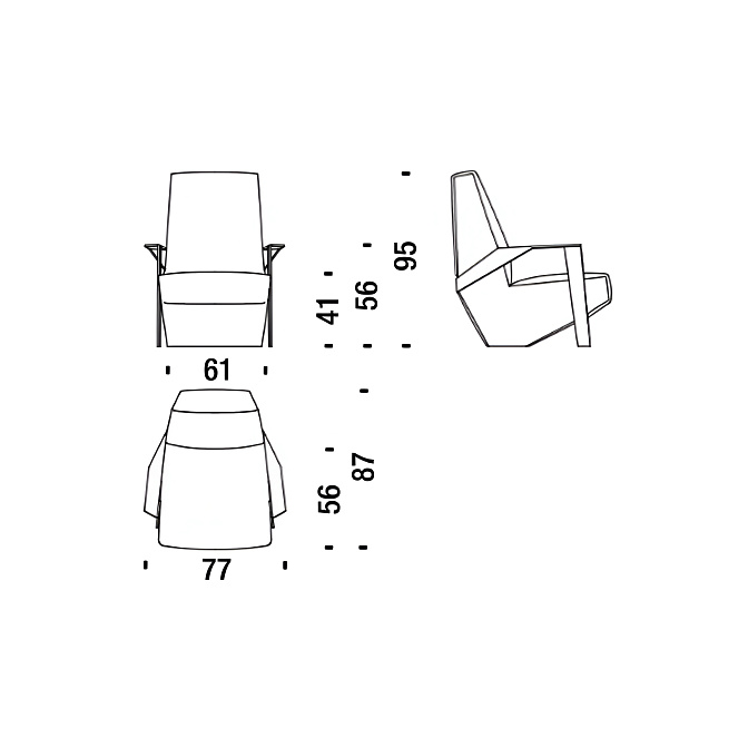 Кресло Moroso Silver Lake - фото-4 | interior market