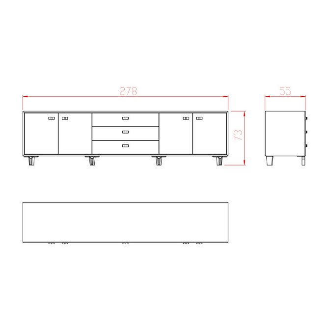 Комод JNL Seth - фото-3 | interior market