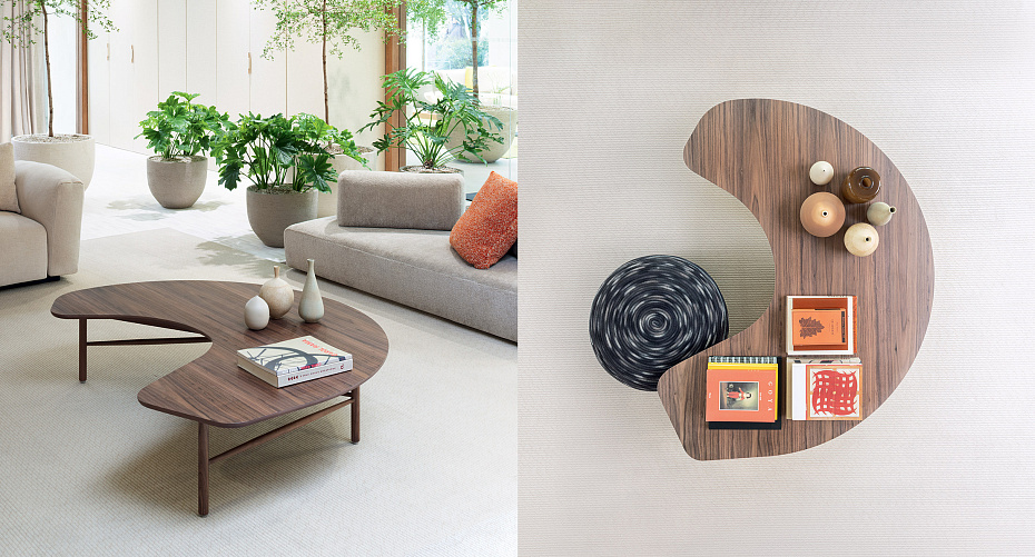 Журнальный столик Paola lenti Half Moon - фото-2 | interior market