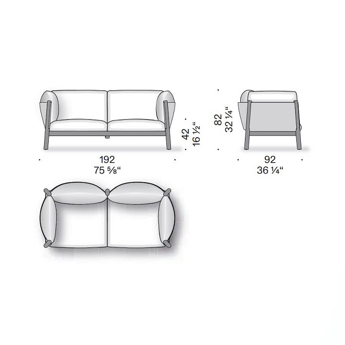 Диван De Padova Yak - фото-3 | interior market