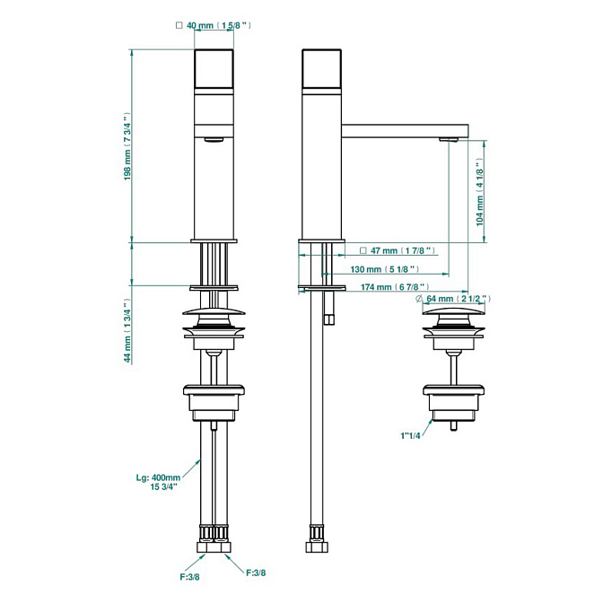 Смеситель для раковины THG Soho - фото-2 | interior market