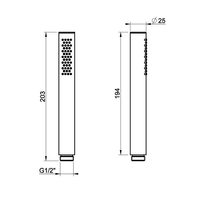 Душевая лейка Gessi GESSI 316 - фото-2 | interior market