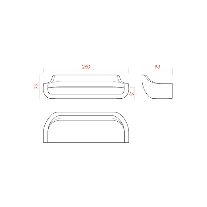 Диван JNL Brazil - фото-3 | interior market