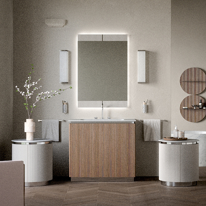Комплект мебели для ванной Oasis Naos NA 014 - фото-1 | interior market