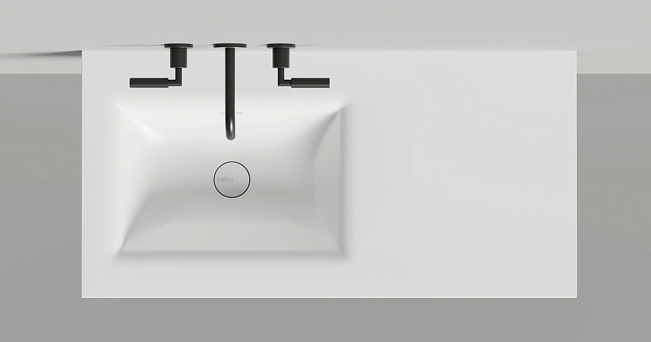 Раковина подвесная SALINI ONDA FLOW SQUARE - фото-3 | interior market
