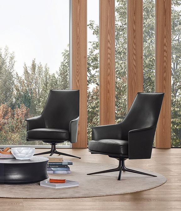 Офисное кресло Poliform Stanford Lounge - фото-2 | interior market